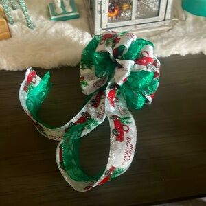 New Handmade Christmas Tree Bow